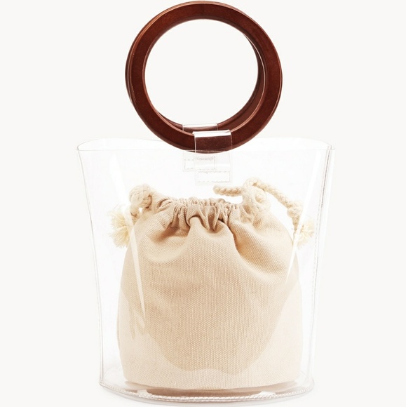 ⬇️VIVA | Wooden Handle Mini Bag - Picture 2 of 5